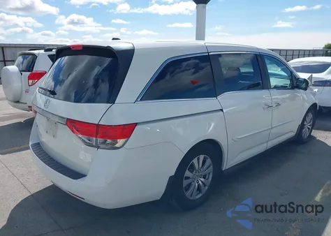 2016 Honda Odyssey Ex-L z USA, uszkodzony, nr VIN 5FNRL5H66GB135273